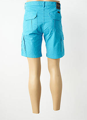 Bermuda tissage popeline taille normale bleu clair DAYTONA homme