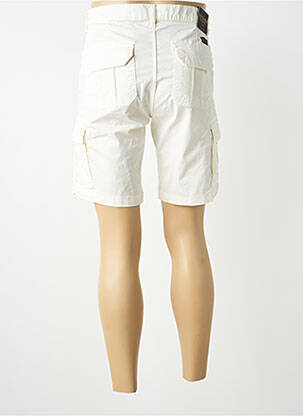 Bermuda tissage popeline taille normale blanc DAYTONA homme