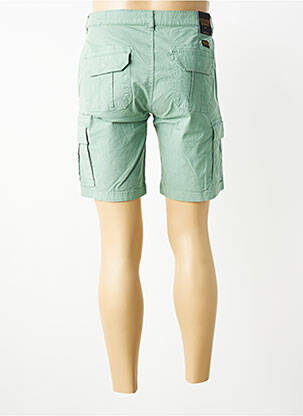 Bermuda tissage popeline taille normale vert DAYTONA homme