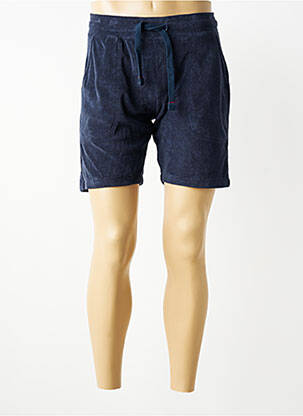 Short poches taille normale bleu IRON AND RESIN homme