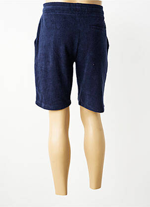 Bermuda taille élastique taille normale bleu IRON AND RESIN homme