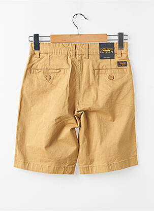 Bermuda stretch taille normale marron DAYTONA homme