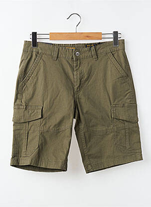 Bermuda multipoches taille normale vert DAYTONA homme