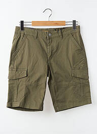 Bermuda multipoches taille normale vert DAYTONA homme