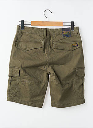 Bermuda multipoches taille normale vert DAYTONA homme