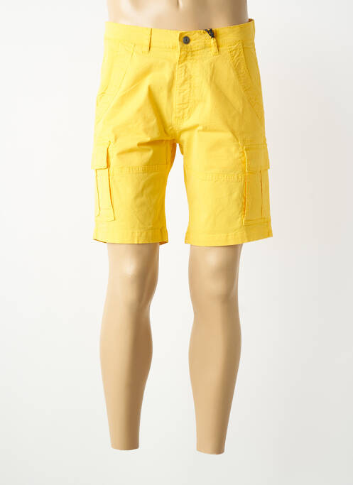 Bermuda tissage popeline taille normale jaune DAYTONA homme