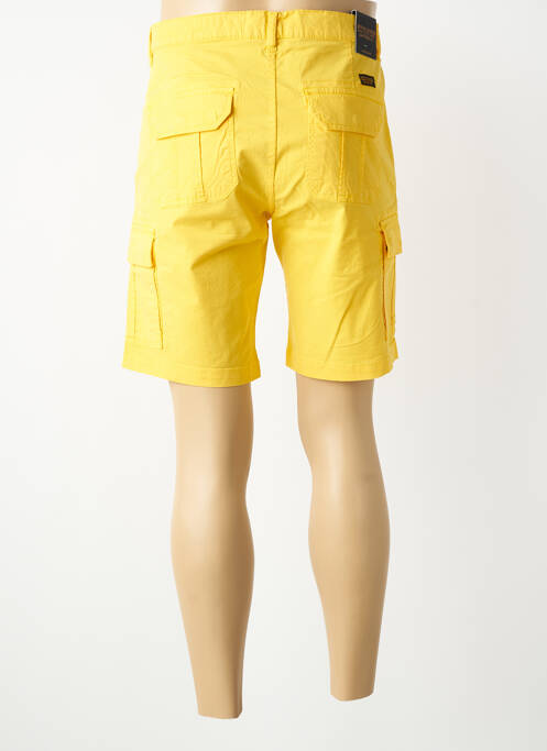 Bermuda tissage popeline taille normale jaune DAYTONA homme