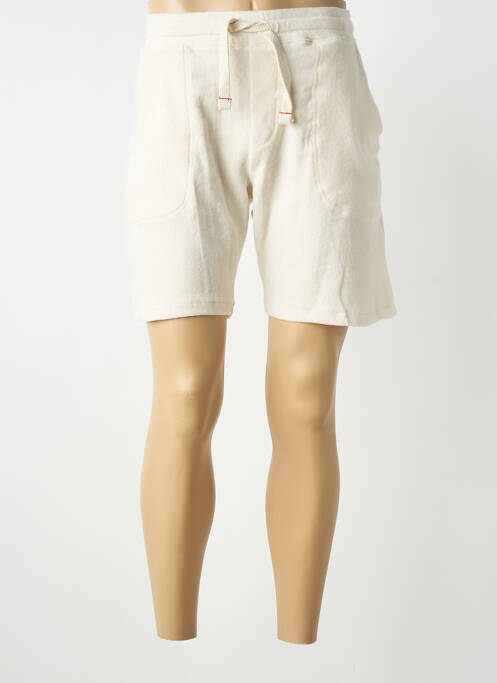 Short poches taille normale blanc IRON AND RESIN homme