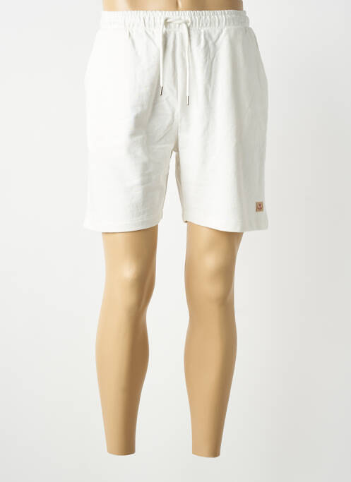 Short poches taille normale blanc IRON AND RESIN homme