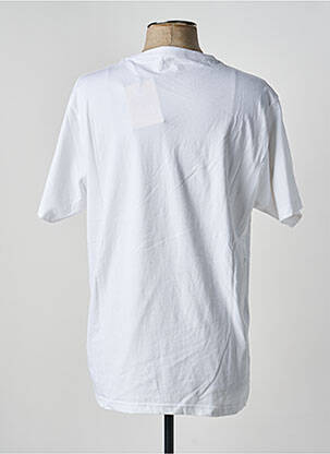 T-shirt coupe droite manches courtes blanc IRON AND RESIN homme