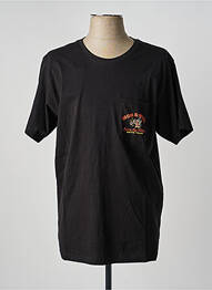 T-shirt coupe droite manches courtes noir IRON AND RESIN homme