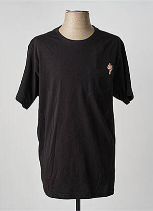 T-shirt coupe droite manches courtes noir IRON AND RESIN homme