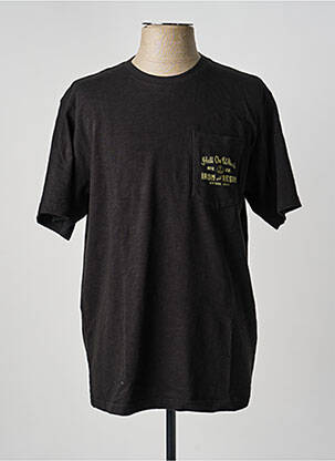 T-shirt coupe droite manches courtes noir IRON AND RESIN homme