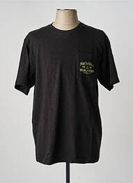 T-shirt coupe droite manches courtes noir IRON AND RESIN homme