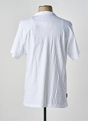 T-shirt coupe droite manches courtes blanc DAYTONA homme