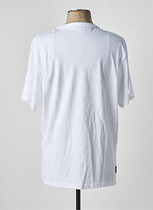 T-shirt coupe droite manches courtes blanc DAYTONA homme