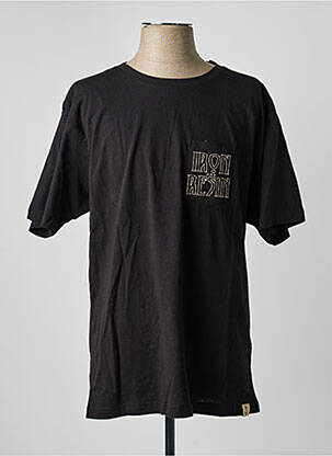 T-shirt coupe droite manches courtes noir IRON AND RESIN homme