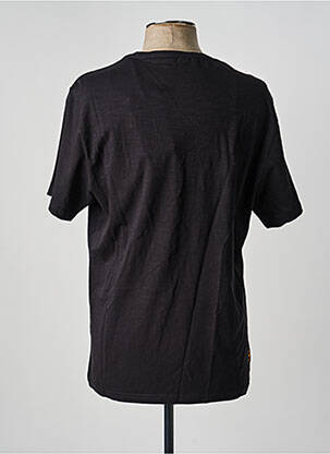 T-shirt coupe droite manches courtes noir DAYTONA homme