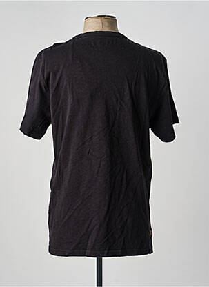T-shirt coupe droite manches courtes noir DAYTONA homme