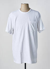 T-shirt coupe droite manches courtes blanc IRON AND RESIN homme