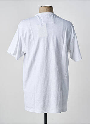 T-shirt coupe droite manches courtes blanc IRON AND RESIN homme
