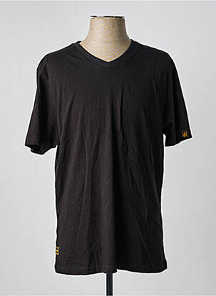 T-shirt coupe cintrée manches courtes noir DAYTONA homme