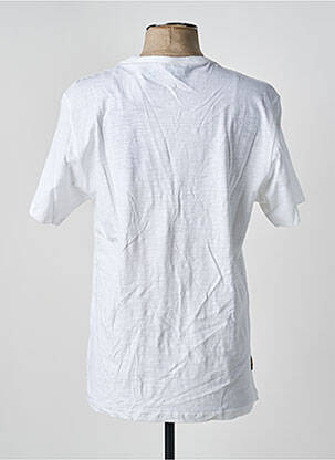 T-shirt coupe droite manches courtes blanc DAYTONA homme