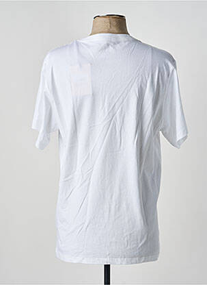 T-shirt stretch manches courtes blanc IRON AND RESIN homme
