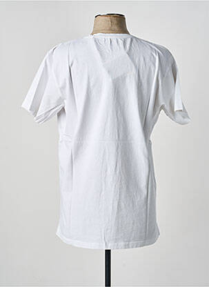 T-shirt stretch manches courtes blanc IRON AND RESIN homme