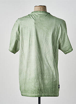 T-shirt stretch manches courtes vert DAYTONA homme