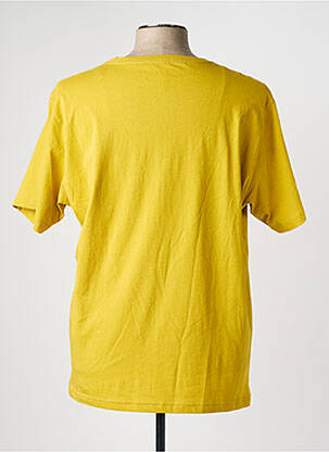T-shirt coupe droite manches courtes jaune IRON AND RESIN homme
