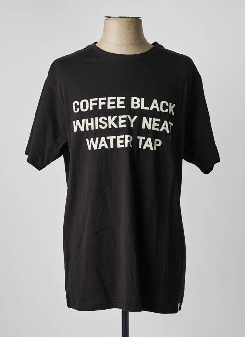 T-shirt coupe droite manches courtes noir IRON AND RESIN homme