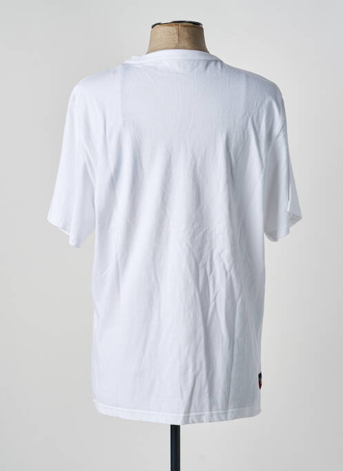 T-shirt coupe droite manches courtes blanc DAYTONA homme
