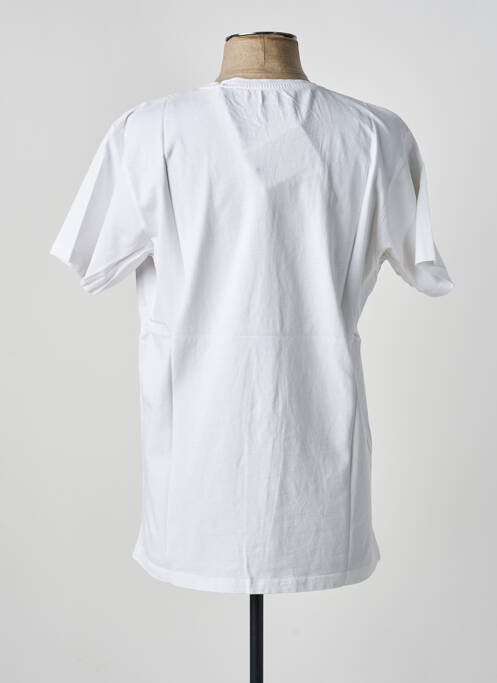 T-shirt stretch manches courtes blanc IRON AND RESIN homme