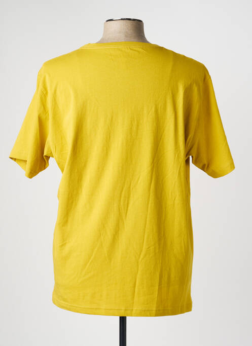 T-shirt coupe droite manches courtes jaune IRON AND RESIN homme