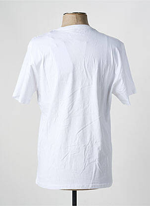 T-shirt stretch manches courtes blanc DAYTONA homme