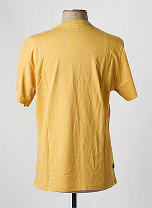 T-shirt stretch manches courtes jaune DAYTONA homme