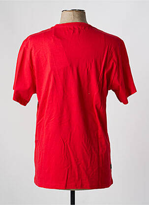 T-shirt stretch manches courtes rouge DAYTONA homme