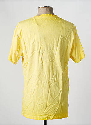 T-shirt stretch manches courtes jaune DAYTONA homme