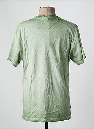 T-shirt stretch manches courtes vert DAYTONA homme