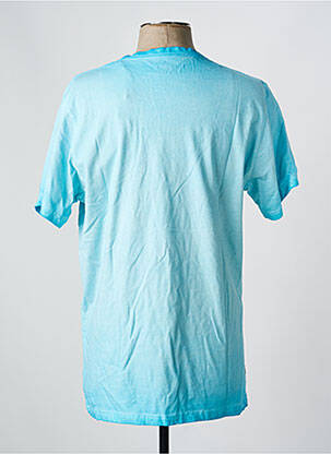 T-shirt stretch manches courtes bleu DAYTONA homme