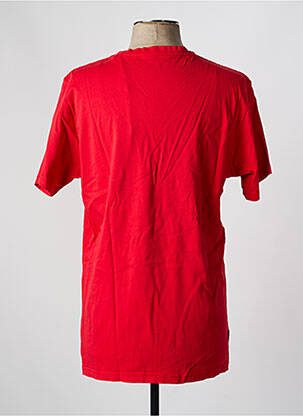 T-shirt stretch manches courtes rouge DAYTONA homme