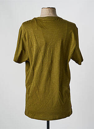T-shirt stretch manches courtes vert DAYTONA homme