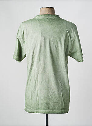 T-shirt stretch manches courtes vert DAYTONA homme