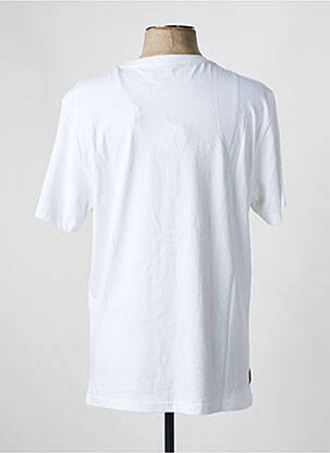 T-shirt coupe droite manches courtes blanc DAYTONA homme