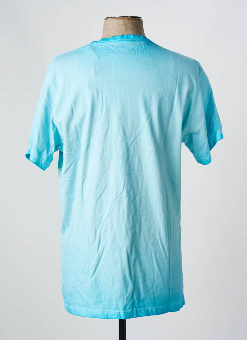 T-shirt stretch manches courtes bleu DAYTONA homme