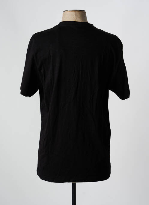 T-shirt stretch manches courtes noir DAYTONA homme