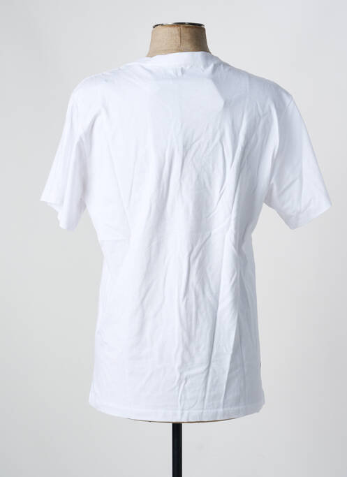 T-shirt stretch manches courtes blanc DAYTONA homme