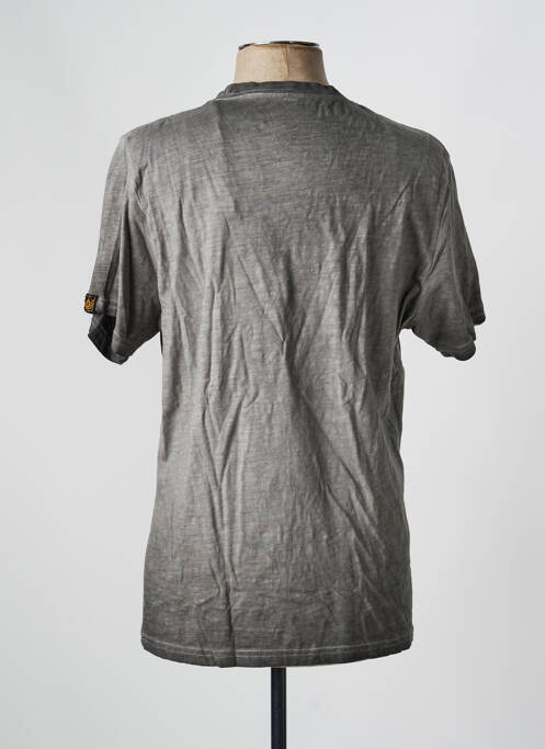 T-shirt stretch manches courtes gris DAYTONA homme