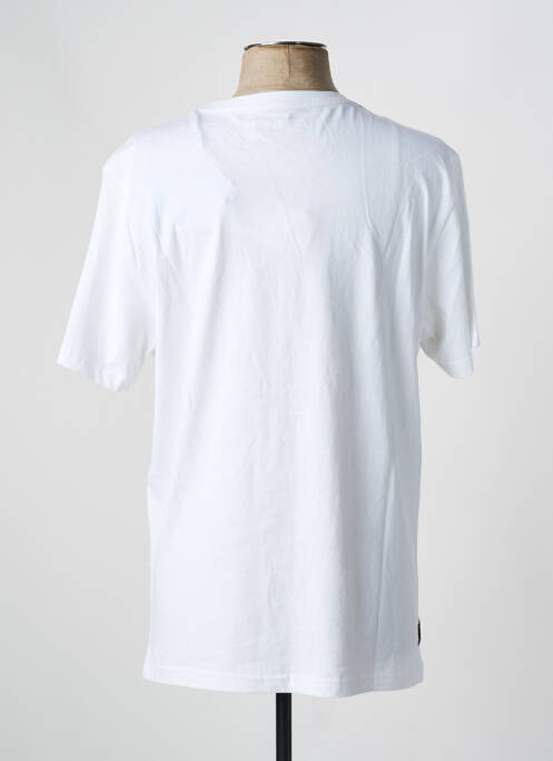 T-shirt coupe droite manches courtes blanc DAYTONA homme